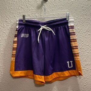 Uptop U Purple/ Yellow Shorts‎